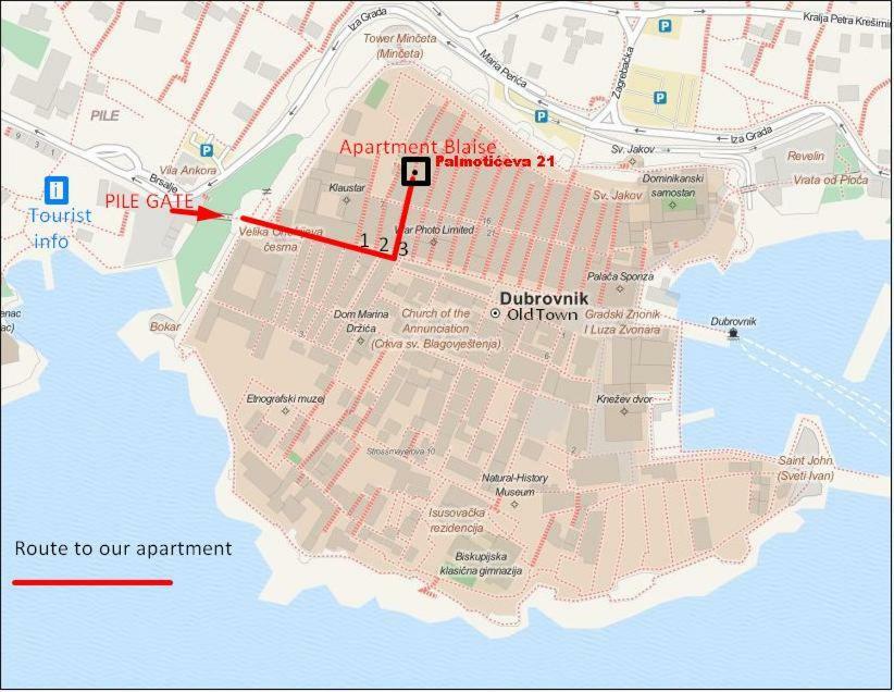 Apartment Blaise-Old Town Ντουμπρόβνικ Εξωτερικό φωτογραφία